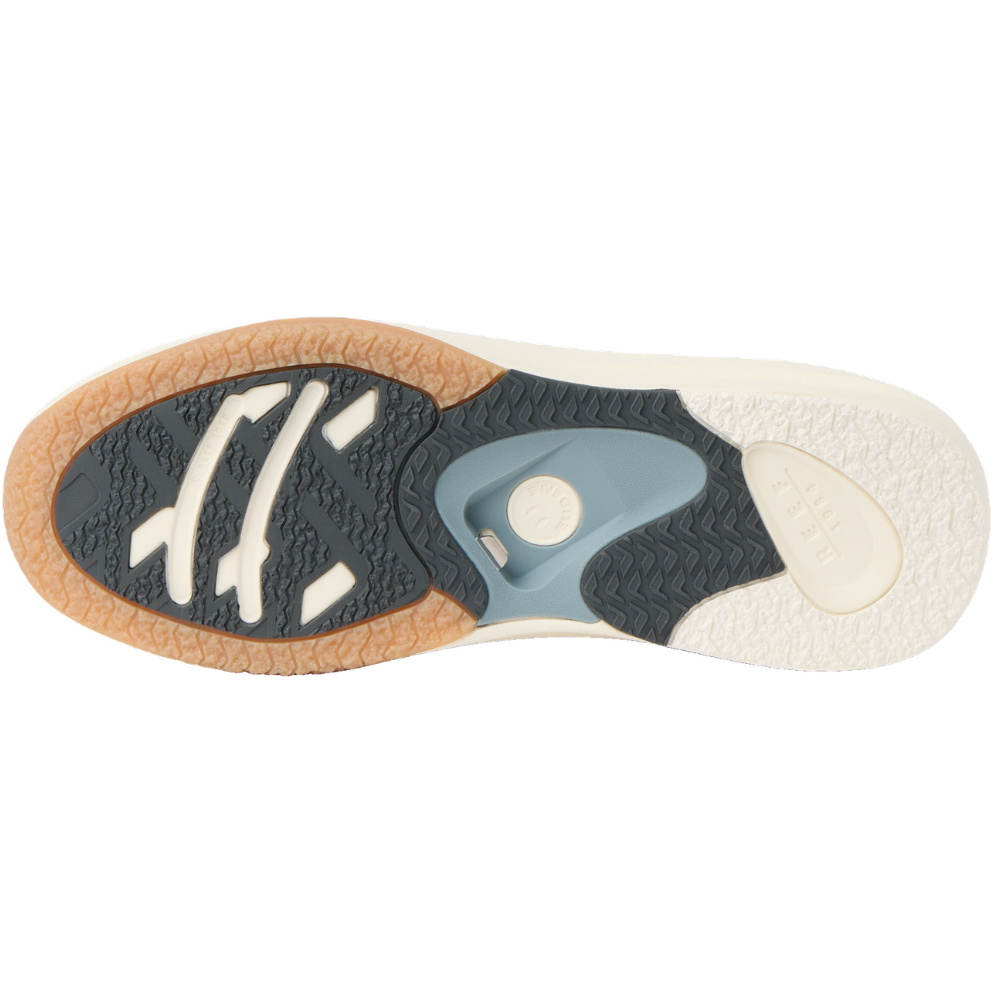 Sapatilhas Fanning Para Homem 2026 Da Reef , Modelo CJ8977 - Black /Branco/Goma